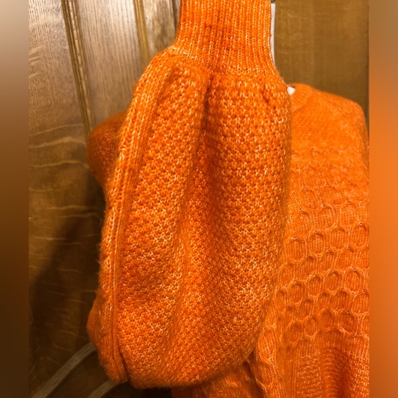 🧶Cabi Orange Knit Sweater🧶 - Picture 5 of 5